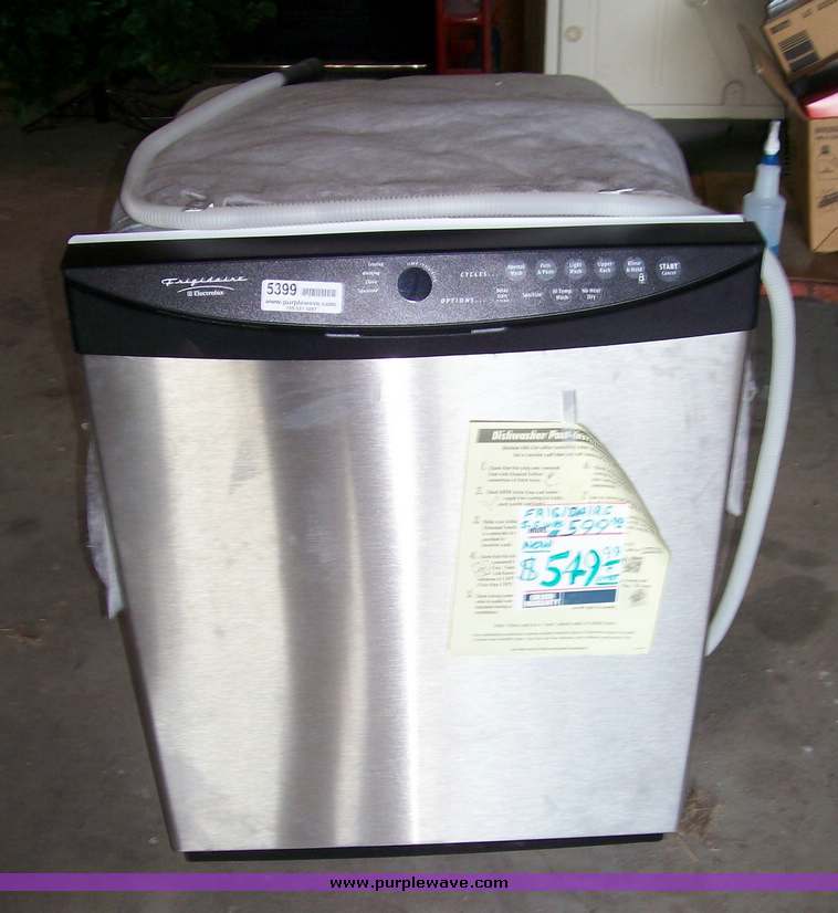 frigidaire electrolux dishwasher