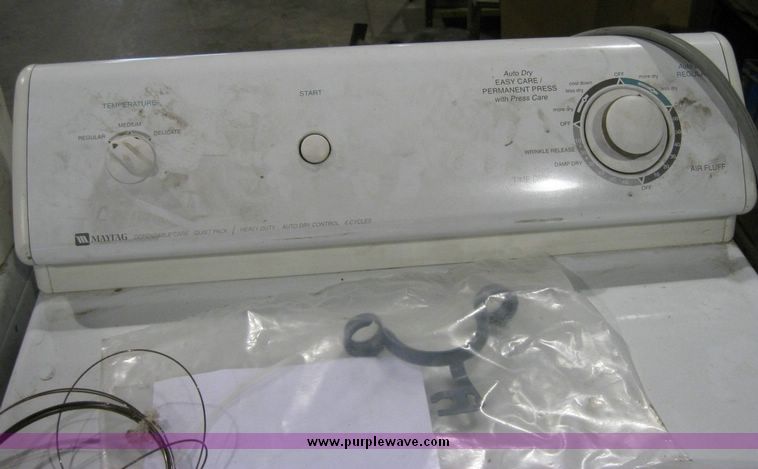 image for item 8215 Maytag electric washer and dryer