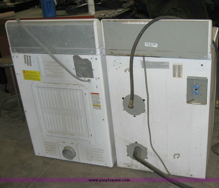 image for item 8215 Maytag electric washer and dryer