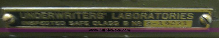 image for item 8217 Combination safe