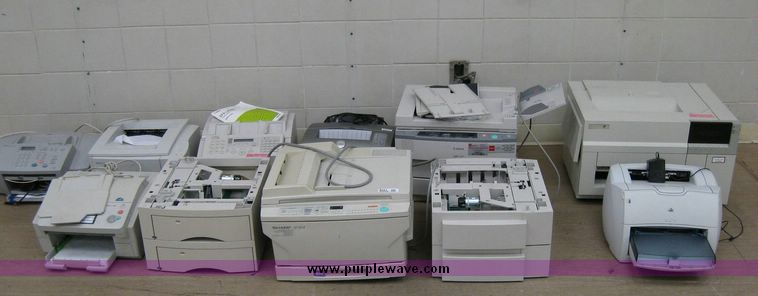image for item 8221 (11) printers and fax machines