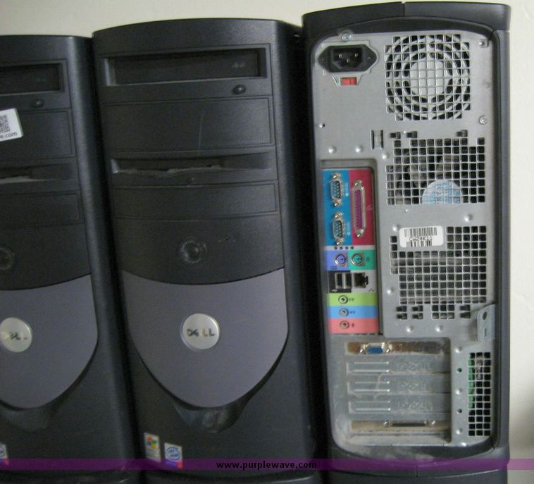 image for item 8225 (12) Dell Optiplex GX 240 computer towers