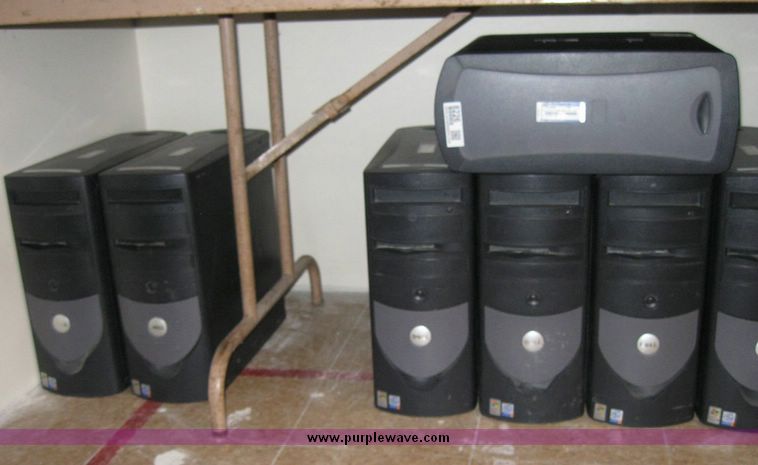 image for item 8226 (12) Dell Optiplex GX 240 computer towers