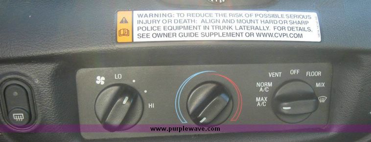 image for item 8151 2006 Ford Crown Victoria Police Interceptor