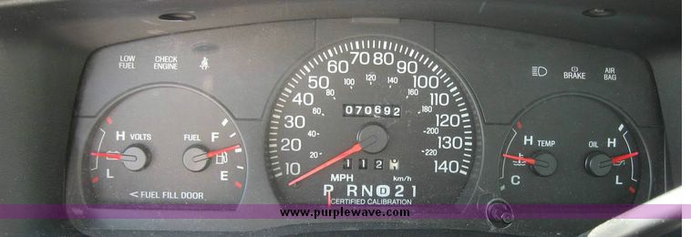 image for item 8177 2000 Ford Crown Victoria Police Interceptor