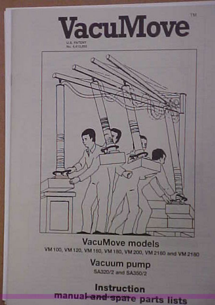 image for item 1508 VacuMove material handling lift