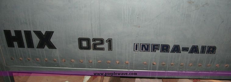 image for item 2669 HIX Corporation Infra-air screen drying unit