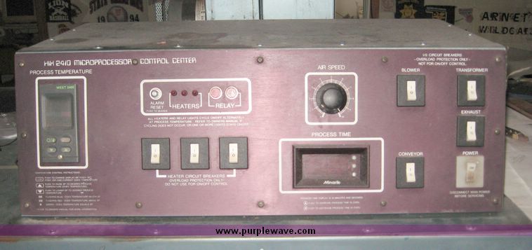 image for item 2669 HIX Corporation Infra-air screen drying unit