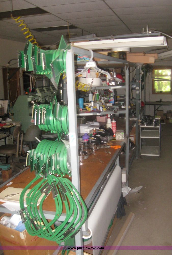 image for item 2677 Assorted embroidery equipment including frames and needles