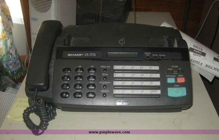 image for item 2678 Assorted office equipment