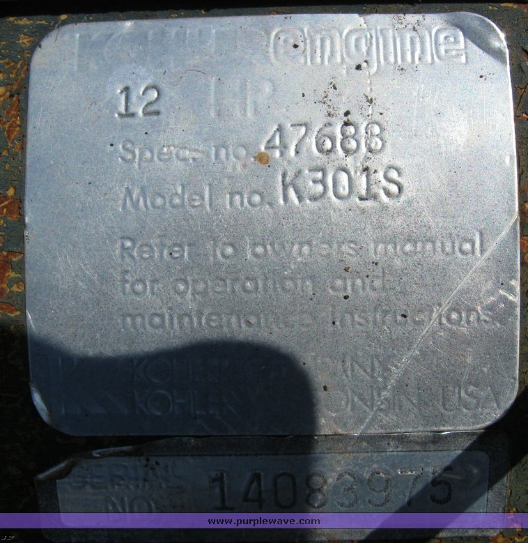 image for item 5810 Grasshoper 1210 zero-turn riding mower