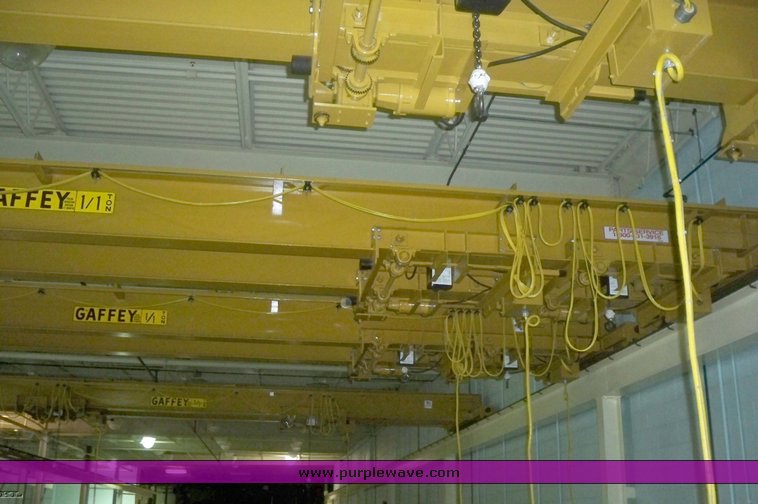 image for item 6940 (4) Gaffey overhead bridge cranes on one railway