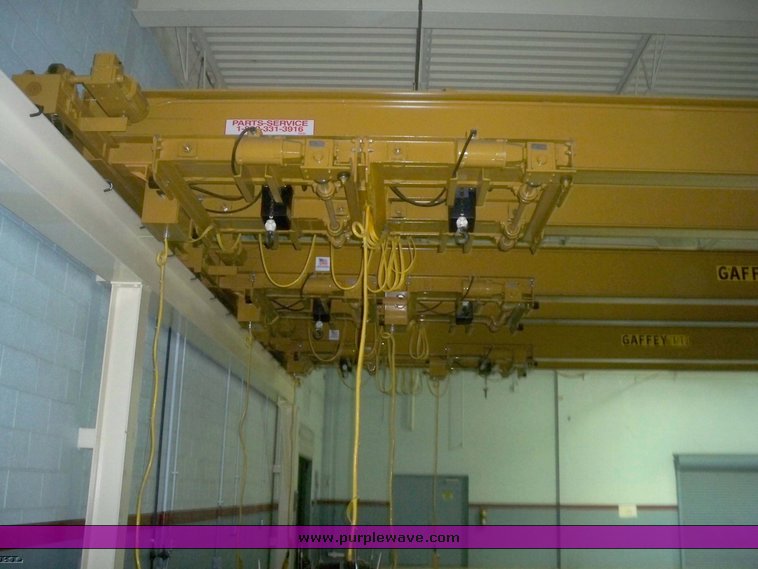 image for item 6940 (4) Gaffey overhead bridge cranes on one railway