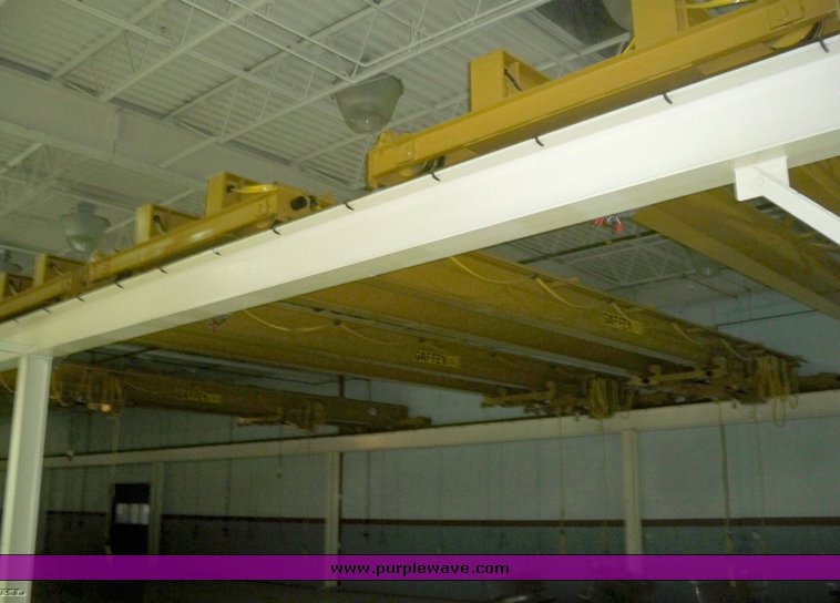 image for item 6940 (4) Gaffey overhead bridge cranes on one railway