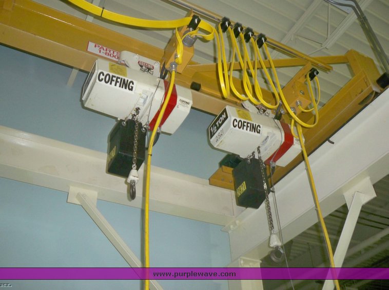 image for item 6941 Gaffey overhead bridge crane on railway