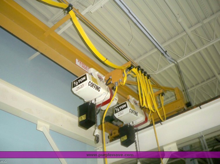 image for item 6941 Gaffey overhead bridge crane on railway