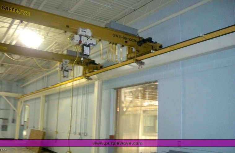 image for item 6943 (2) Gaffey overhead bridge cranes on railway