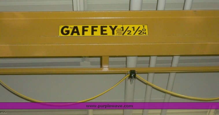 image for item 6943 (2) Gaffey overhead bridge cranes on railway