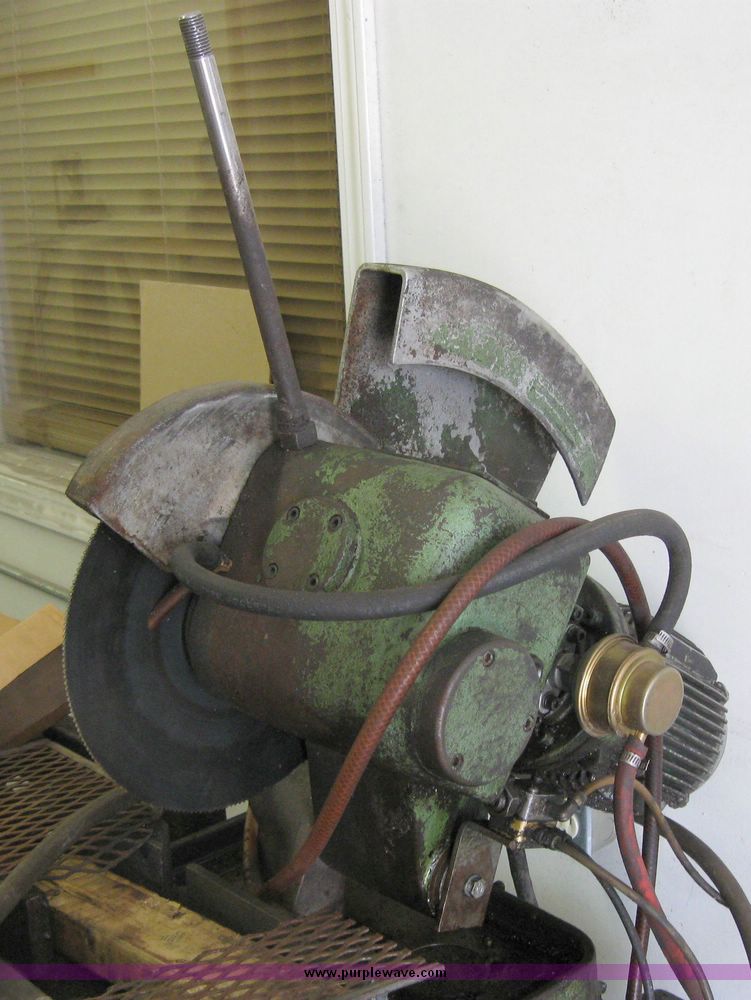 image for item 8272 14" coldsaw with roller table