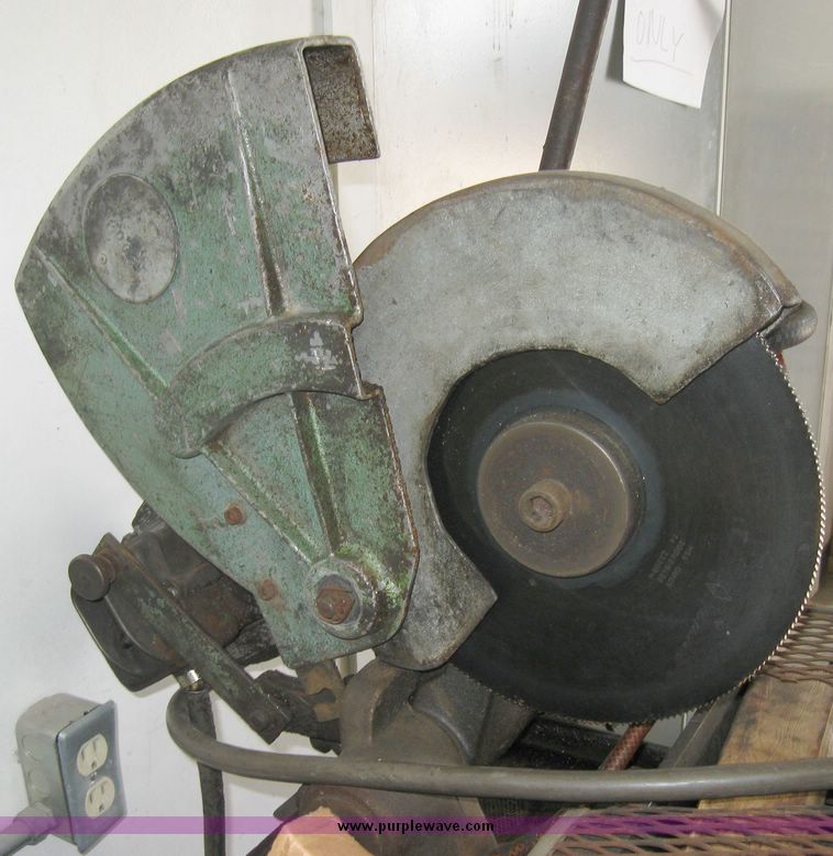 image for item 8272 14" coldsaw with roller table