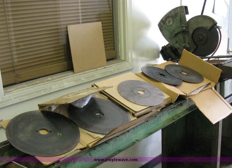 image for item 8272 14" coldsaw with roller table