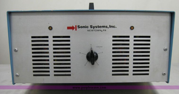 image for item 8282 Sonic Systems ultrasonic cleaner