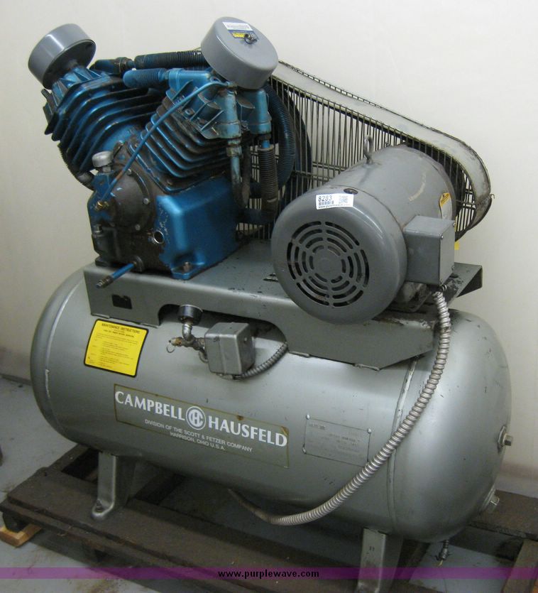 image for item 8283 Campbell Hausfeld 10hp air compressor