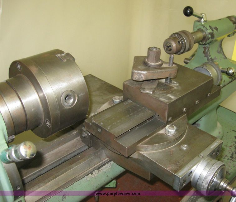 image for item 8284 Leinen belt-drive lathe