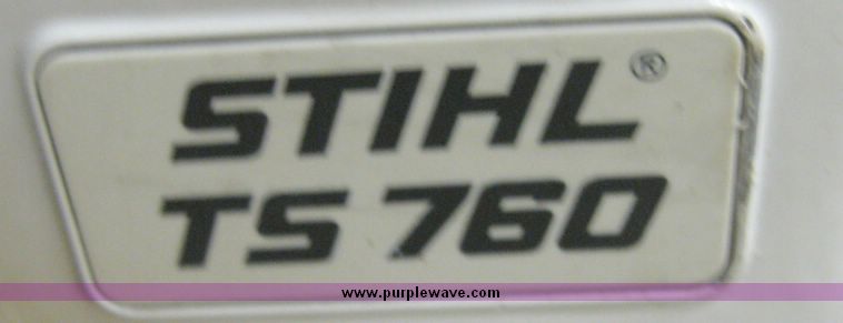 image for item 8289 Stihl TS760 concrete saw