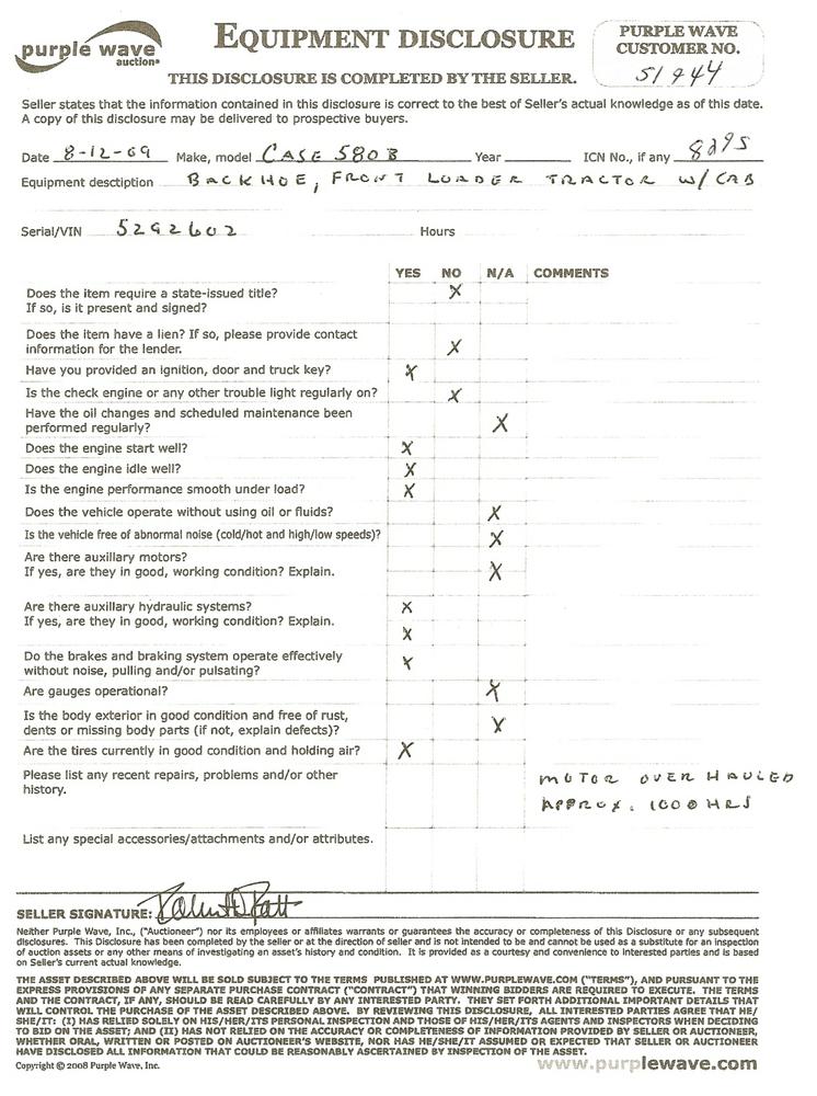 image for item 8295 Case 580B back hoe