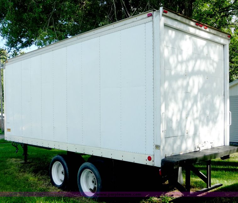 image for item 3923 1998 Homemade tandem axle pup trailer