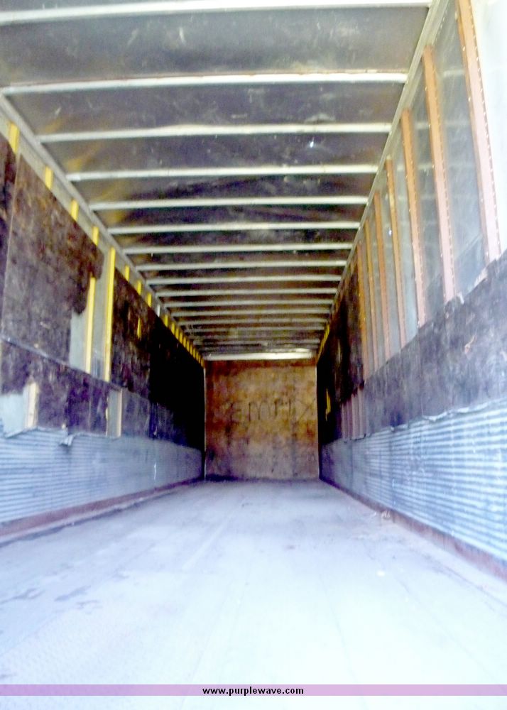 image for item 3924 1984 Miller tandem axle van trailer