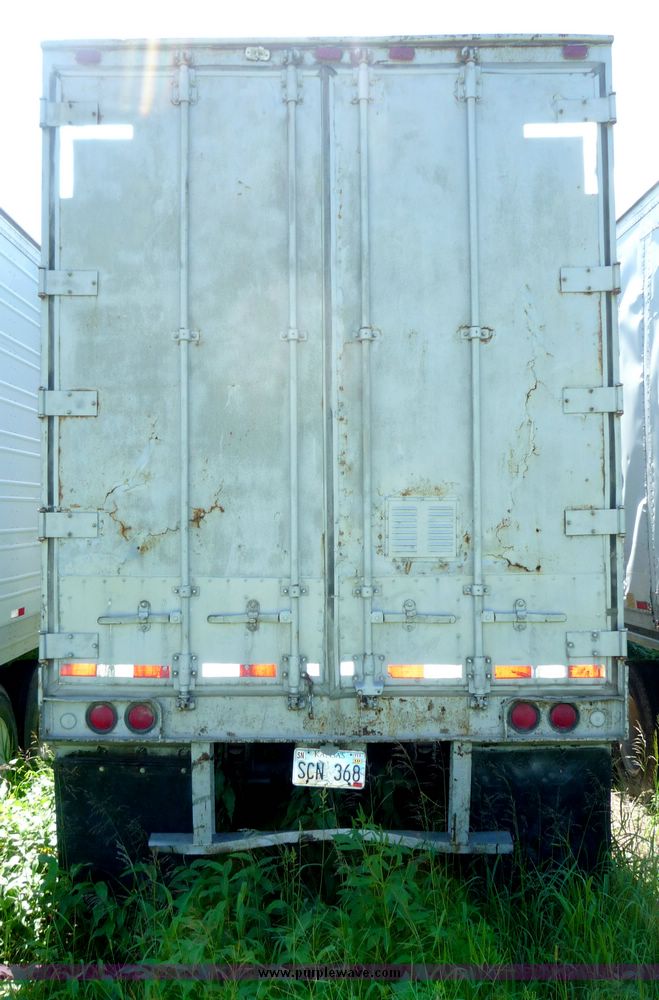 image for item 3925 1978 Donsey tandem axle van trailer