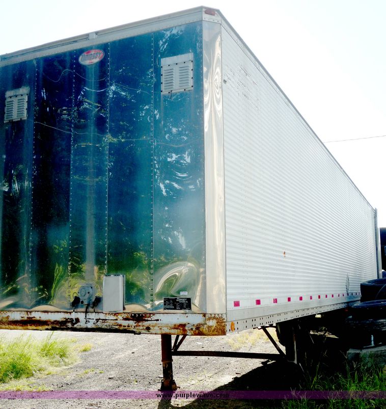 image for item 3926 1984 Dorsey tandem axle van trailer