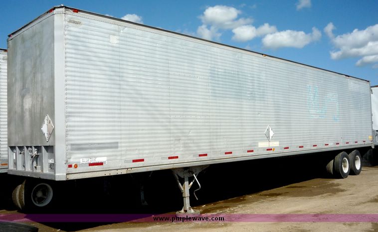 image for item 4023 1973 Dorsey tandem axle van trailer