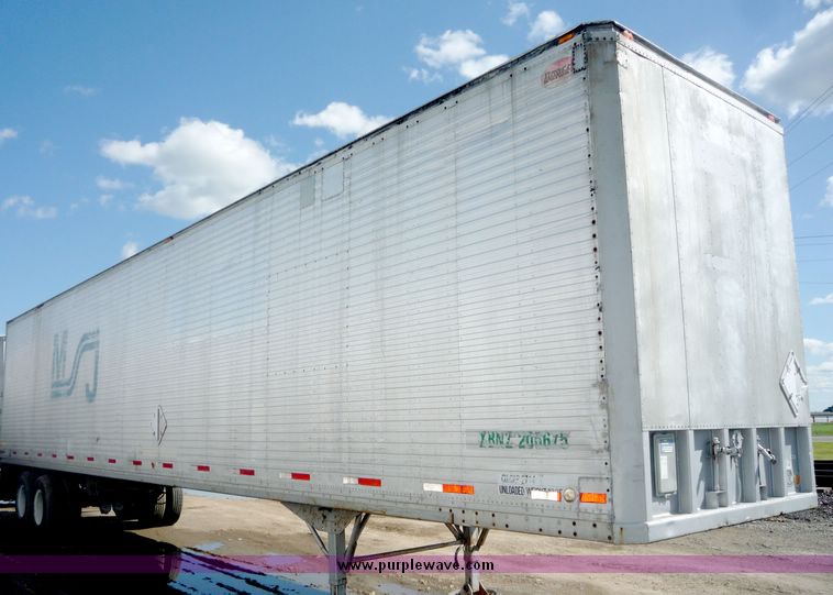 image for item 4023 1973 Dorsey tandem axle van trailer