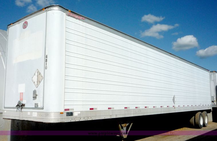 image for item 4024 1985 Great Dane tandem axle van trailer