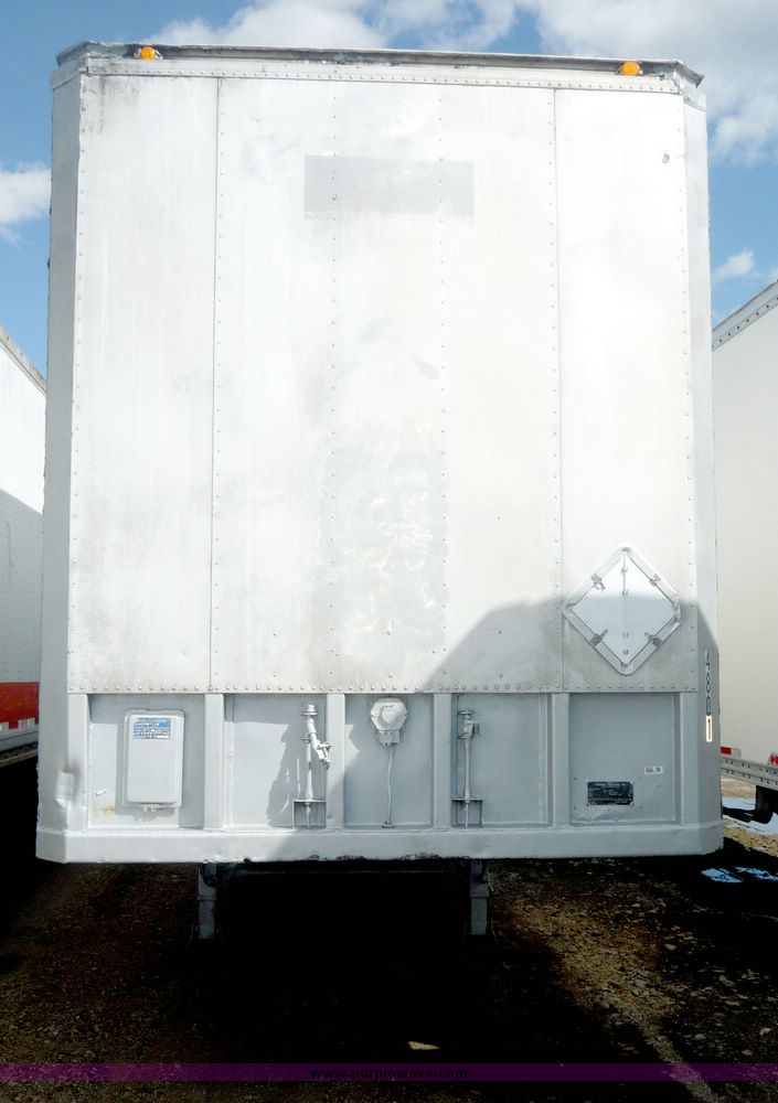 image for item 4025 1973 Dorsey tandem axle van trailer