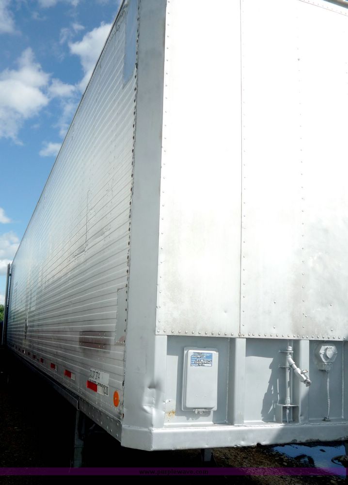 image for item 4025 1973 Dorsey tandem axle van trailer