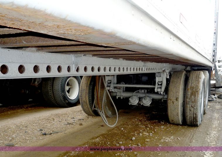 image for item 4025 1973 Dorsey tandem axle van trailer