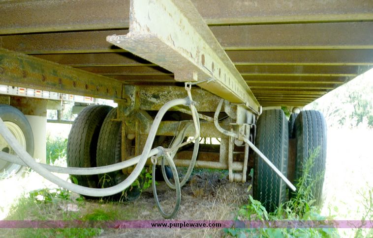 image for item 4030 1973 Fruehauf tandem axle van trailer