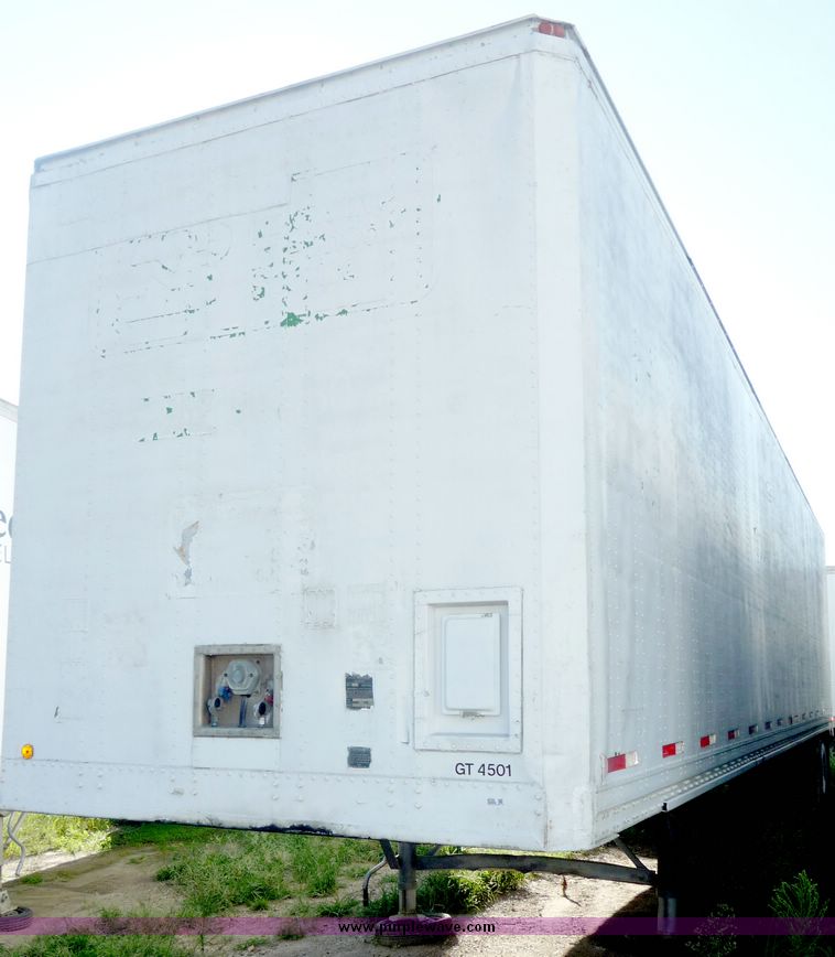 image for item 4056 1984 Brae tandem axle van trailer