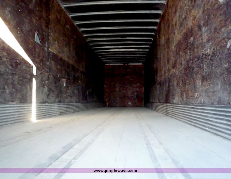 image for item 4056 1984 Brae tandem axle van trailer