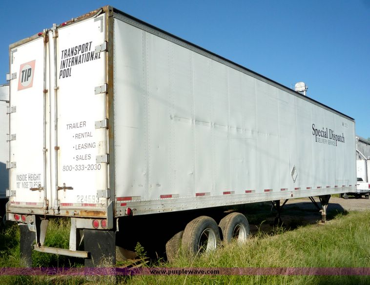 image for item 4057 1979 Strick tandem axle van trailer