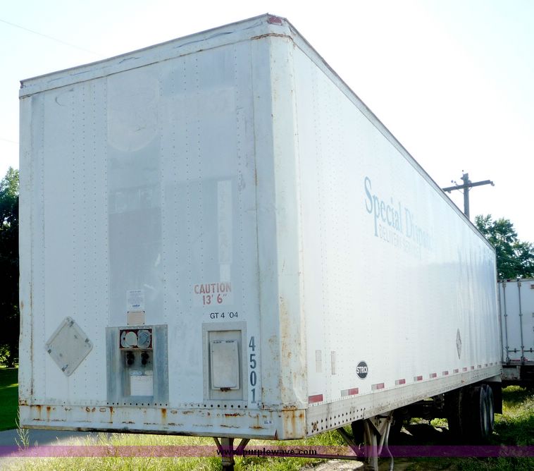 image for item 4057 1979 Strick tandem axle van trailer