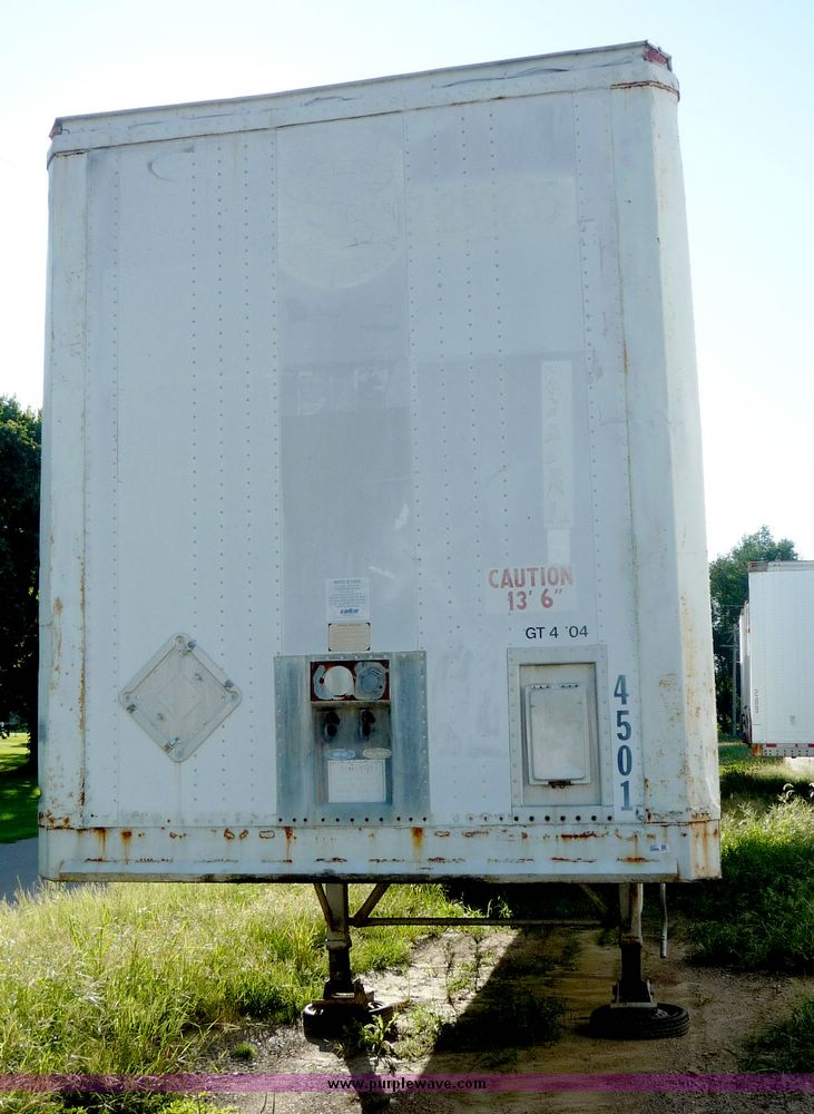 image for item 4057 1979 Strick tandem axle van trailer