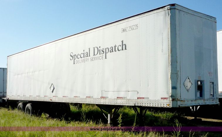 image for item 4057 1979 Strick tandem axle van trailer