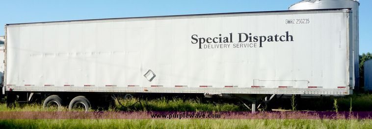 image for item 4057 1979 Strick tandem axle van trailer