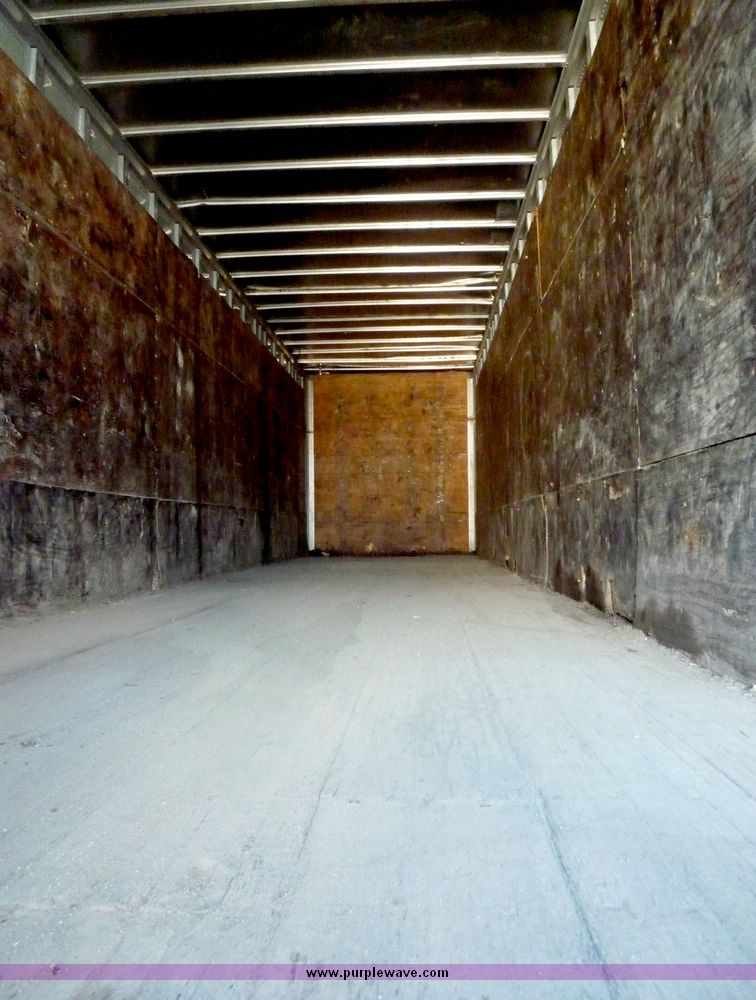 image for item 4060 1984 Fruehauf tandem axle van trailer