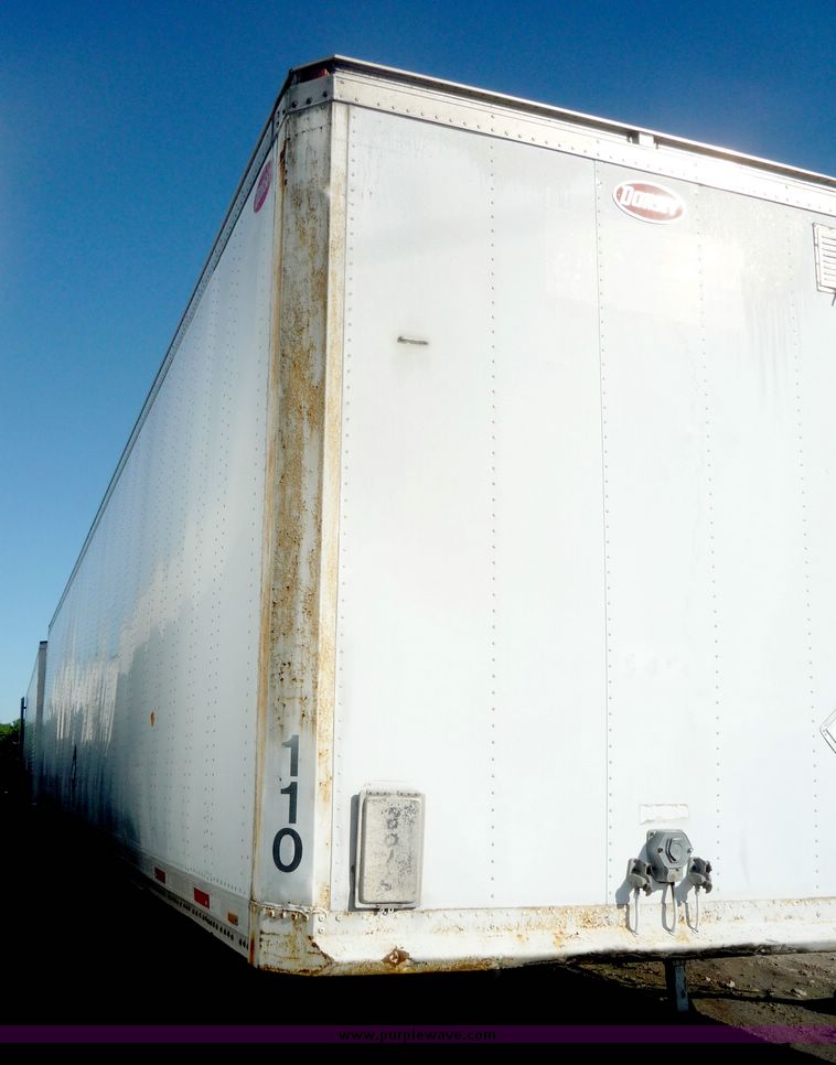 image for item 5000 1985 Dorsey AIDT-84LS tandem axle van trailer